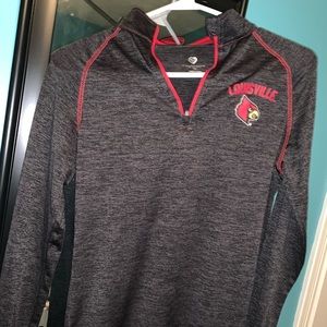 Half zip Louisville long sleeve